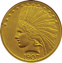$10 Indian Gold