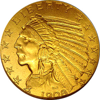 $5 Indian Gold