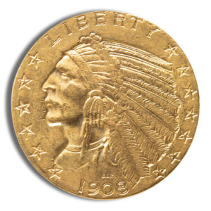 $5 Gold Indian Half Eagle