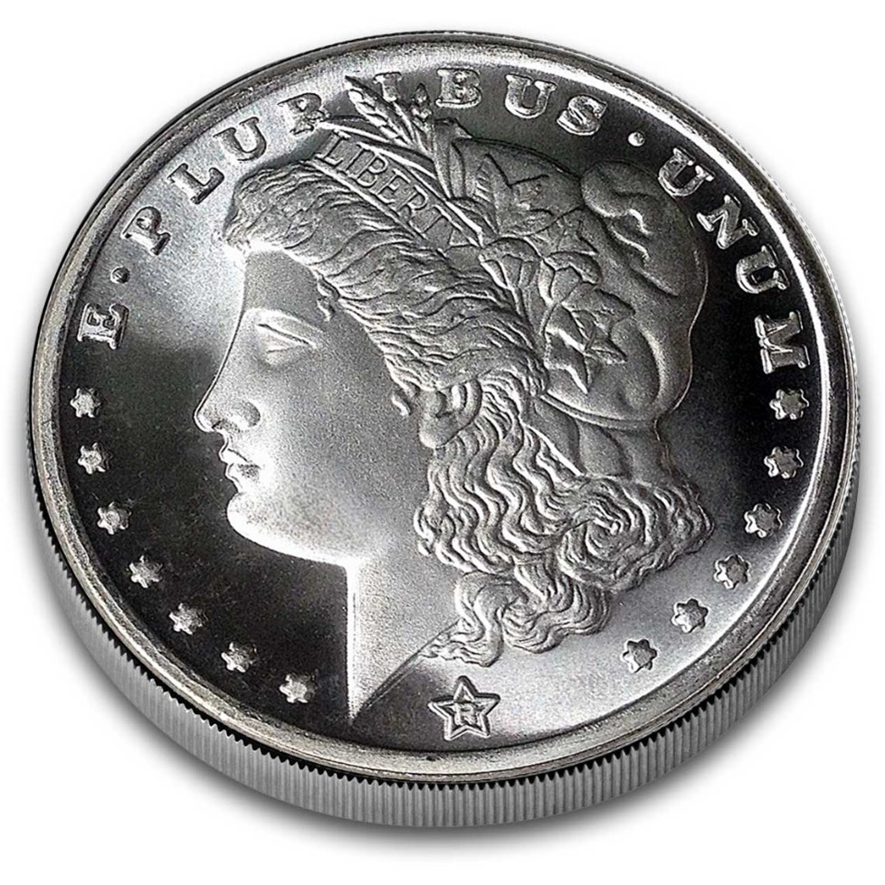1 oz Silver Round - Morgan Dollar
